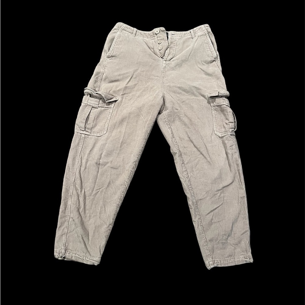 Asos Design Corduroy Tan Cargos 30x34